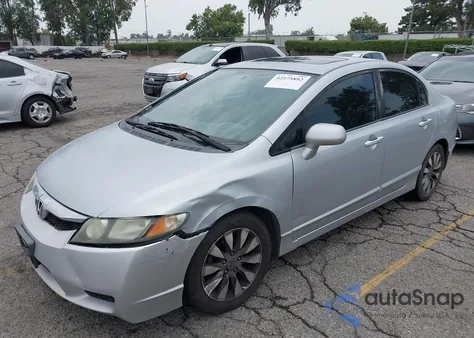 2009 Honda Civic Ex from USA, damaged, VIN 2HGFA168X9H330247